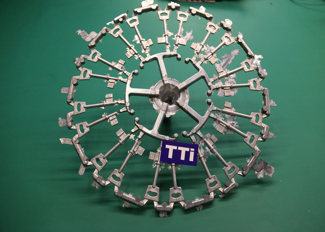 Polishing Zinc Alloy Die Casting Parts Keys HASCO Mold Standard