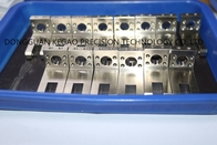 Block Plastic Injection Molding Parts S45C Material  Nickel Plating 0.002