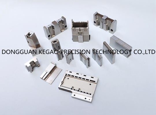 Custom Metal Components Electrical Connector OEM Available 0.001mm