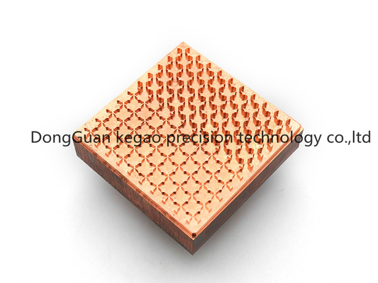 Copper High Precision Electrode Metal Injection Molding Process 35-40 HRC